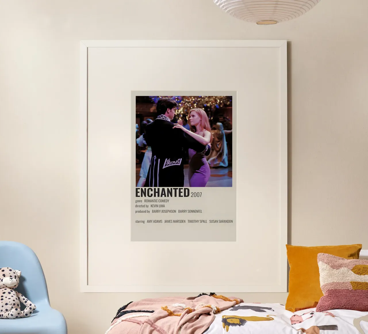 ENCHANTED 2007 poster da MVFminimalist