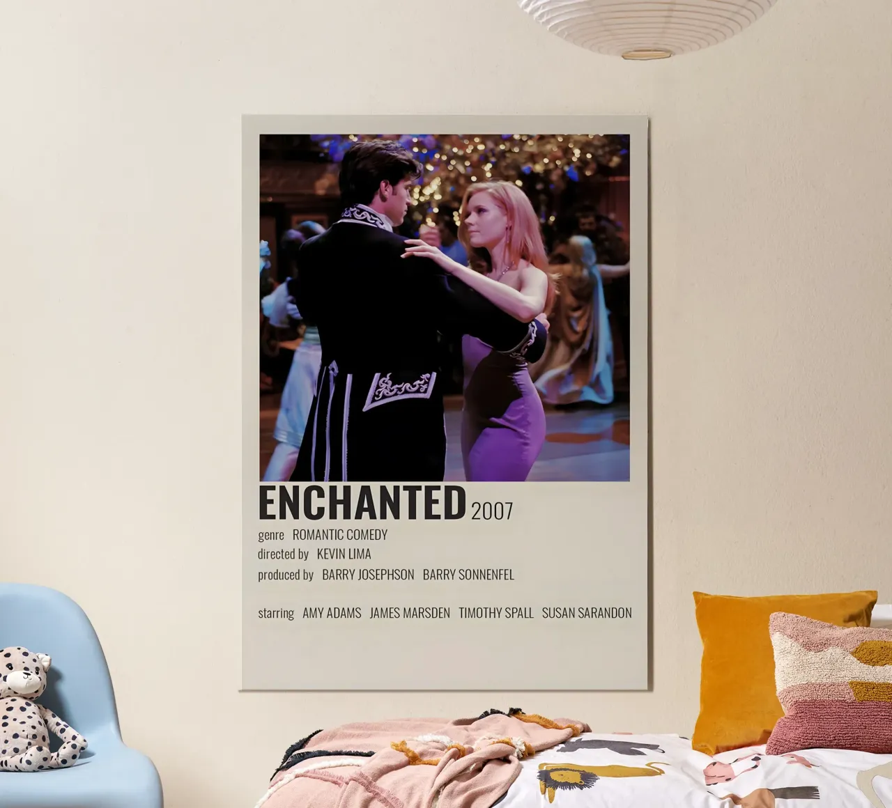 ENCHANTED 2007 poster da MVFminimalist