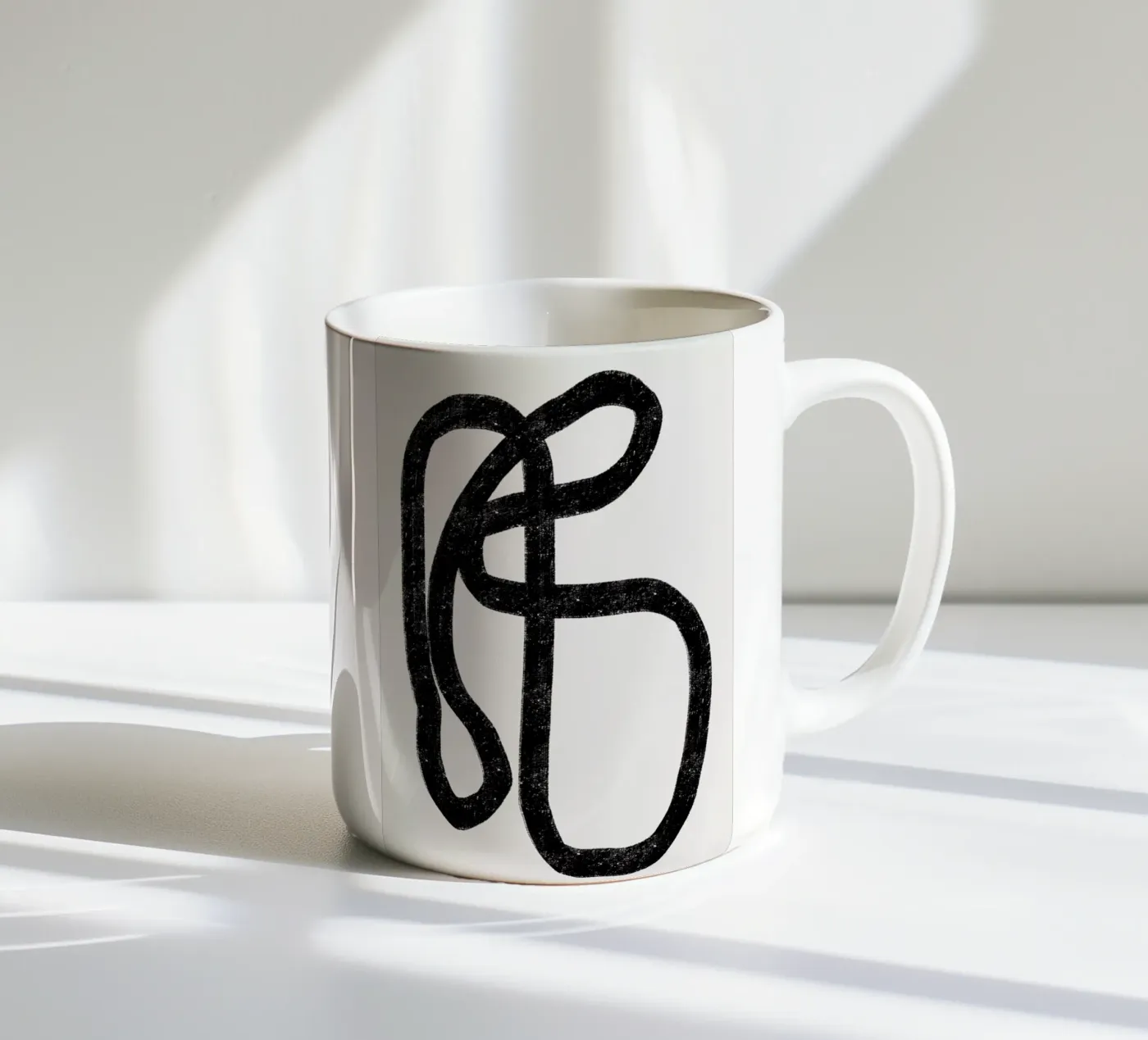 Weaving 2 ceramic mug by Graphite