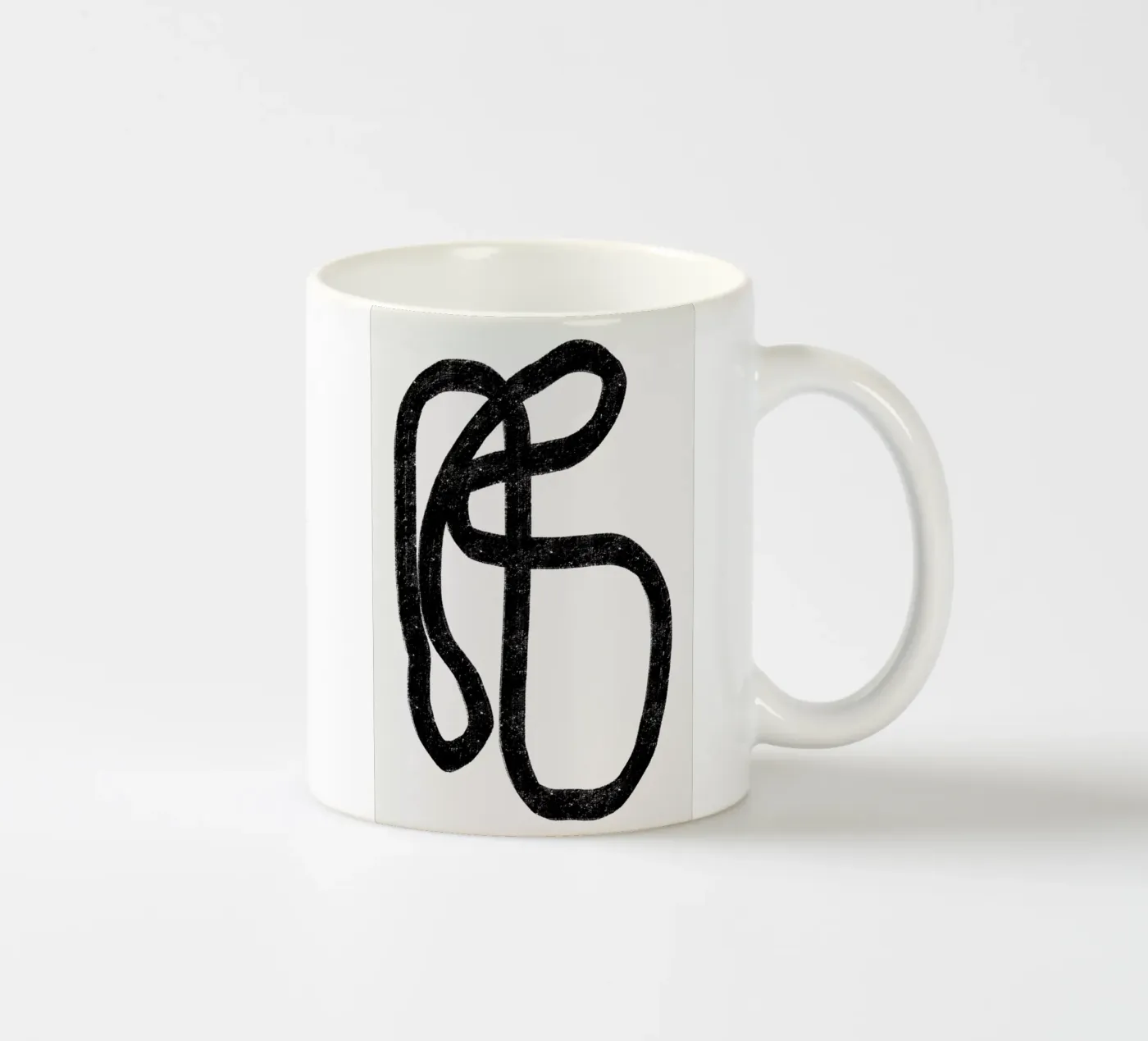Weaving 2 ceramic mug by Graphite