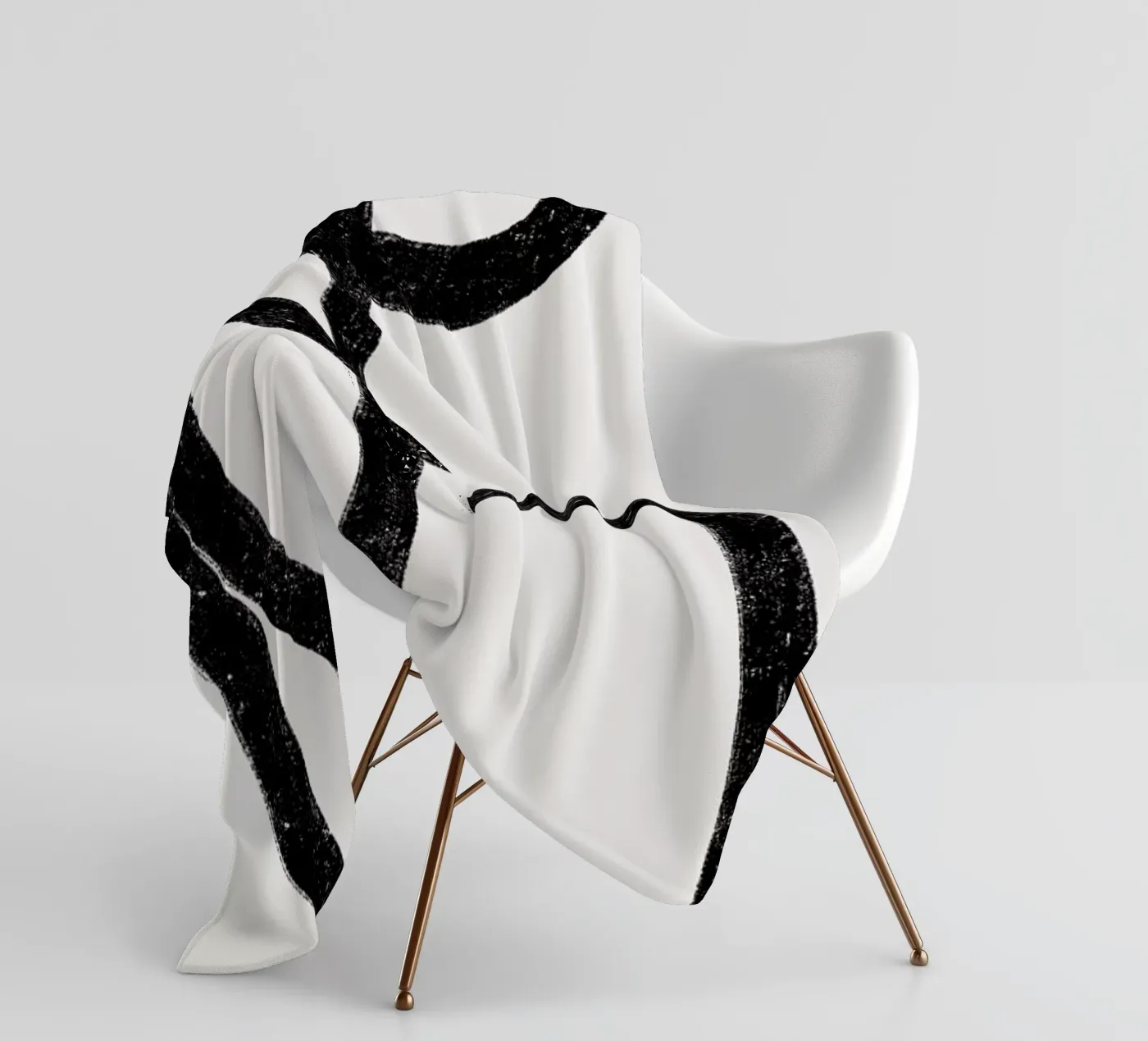 Weaving 2 plaid polaire de Graphite