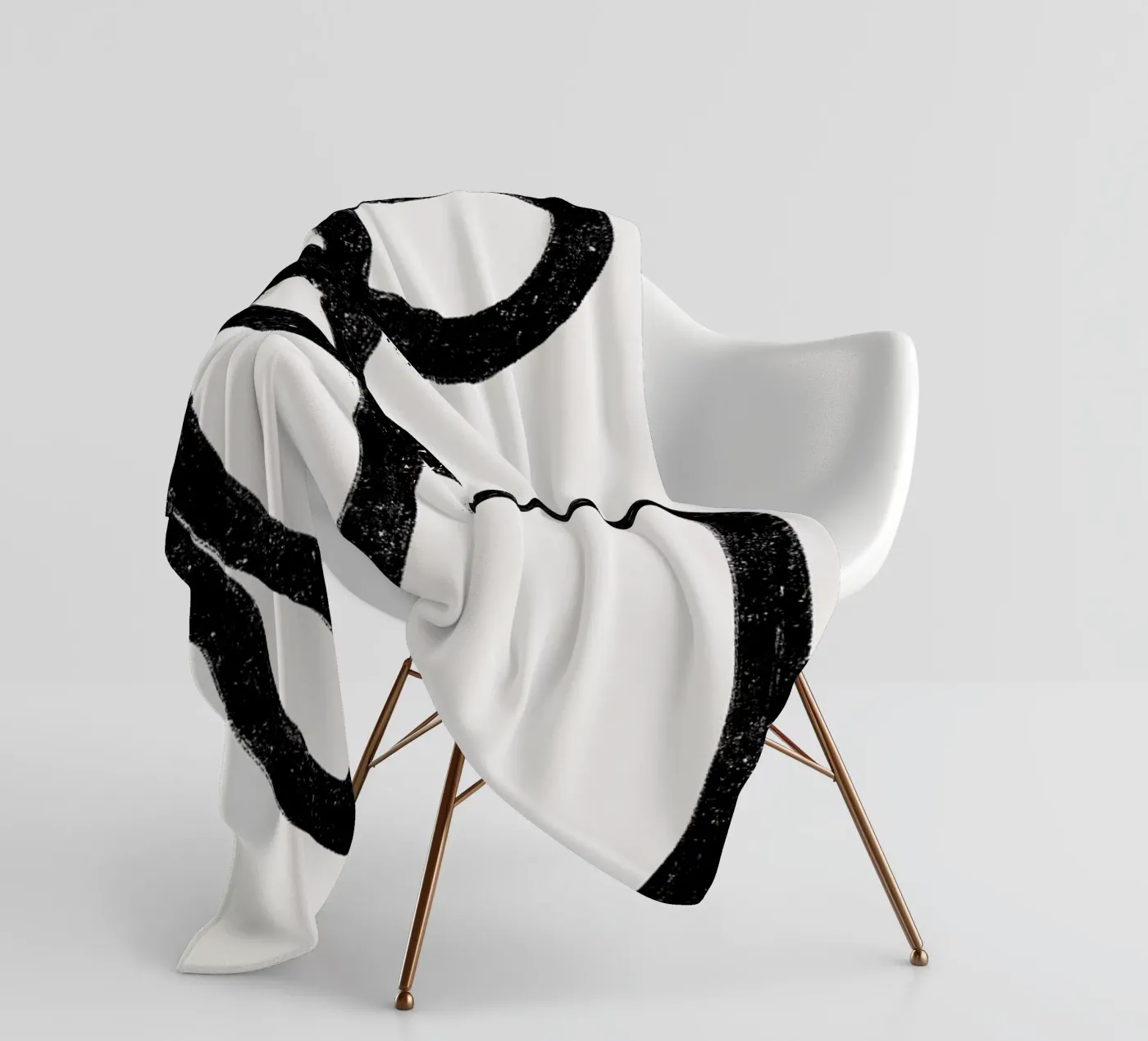 Weaving 2 plaid polaire de Graphite