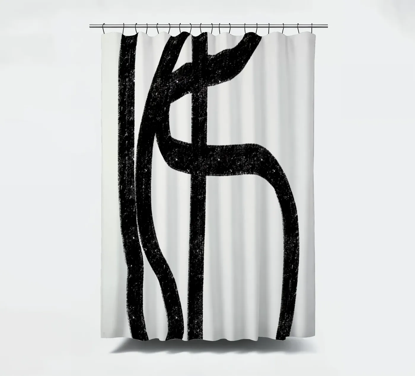 Weaving 2 Duschvorhang von Graphite