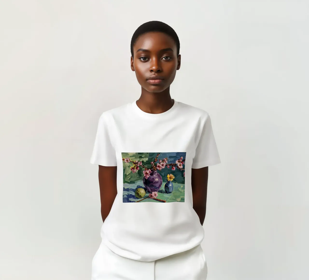 Tonalità Zest di fiori t-shirt da Celestial Harmony