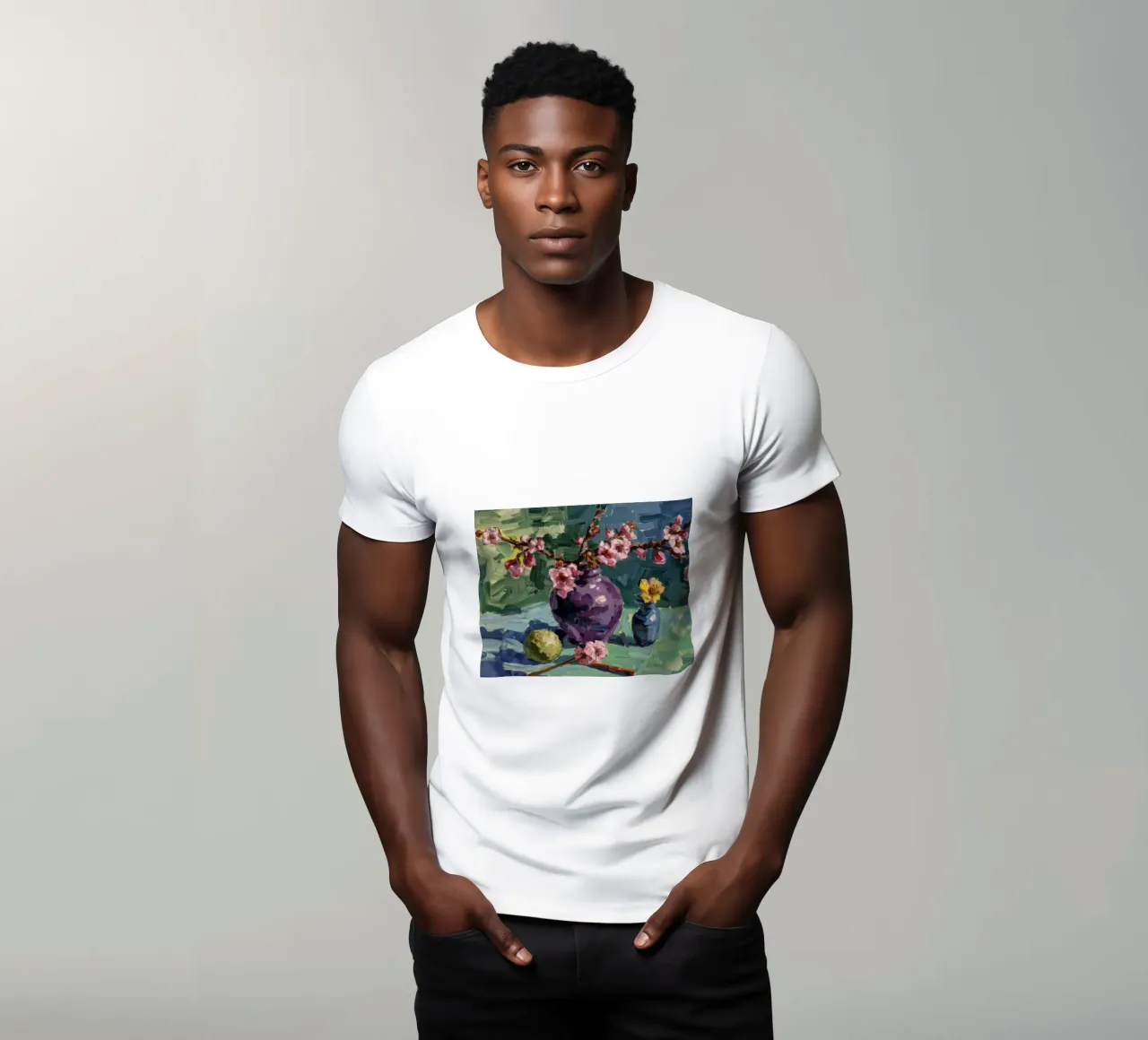 Tonalità Zest di fiori t-shirt da Celestial Harmony