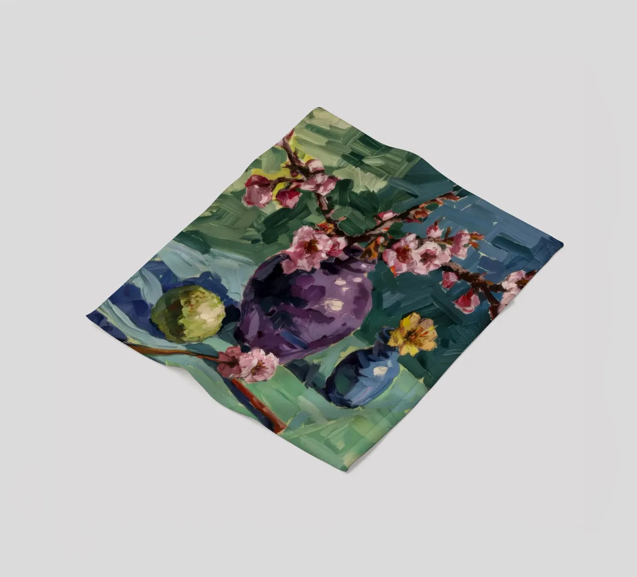 Tonalità Zest di fiori coperta in pile da Celestial Harmony
