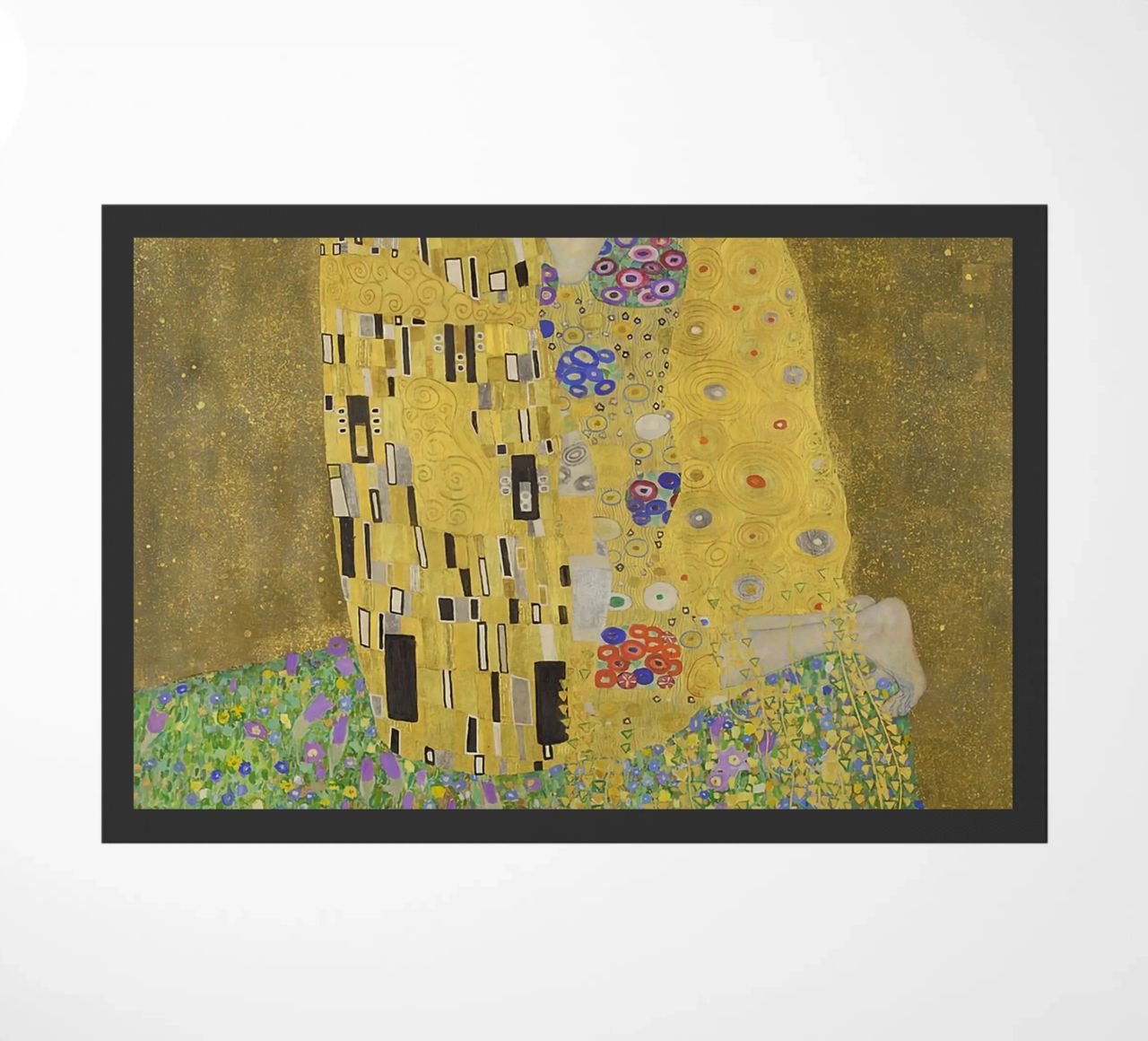 Vintage El beso - Klimt felpudo de D1 Shop
