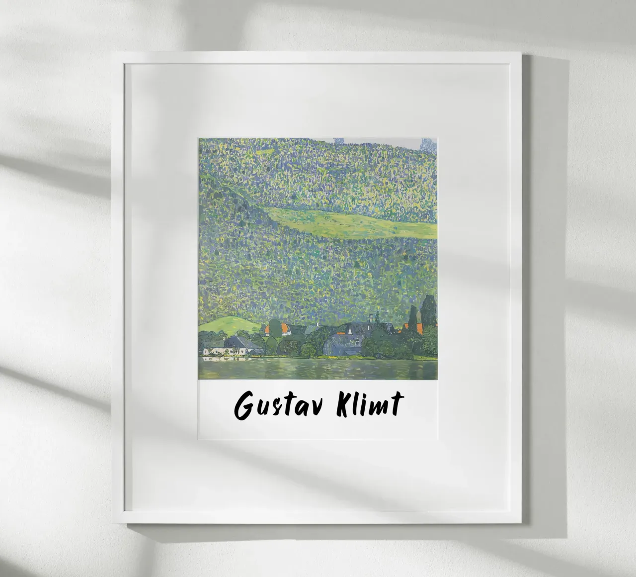 Vista sulla bellezza poster con telaio in alluminio da D1 Shop