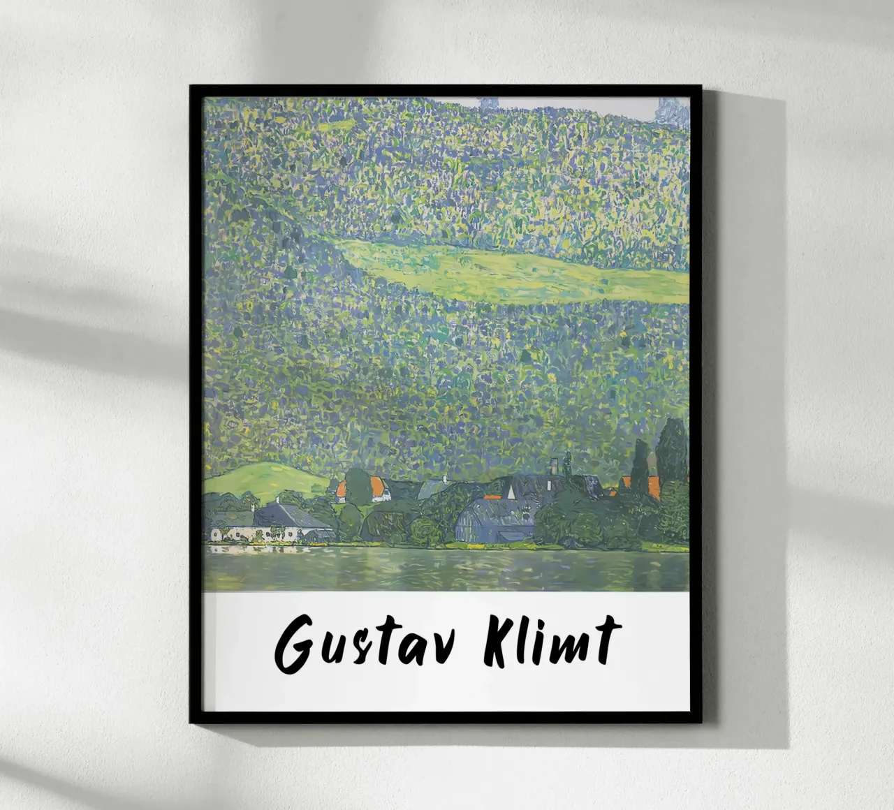 Vista sulla bellezza poster con telaio in alluminio da D1 Shop