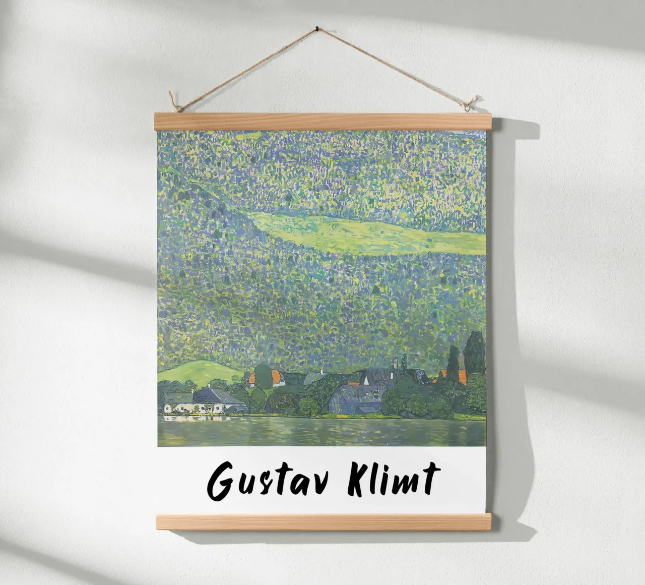Vista sulla bellezza poster con telaio in alluminio da D1 Shop