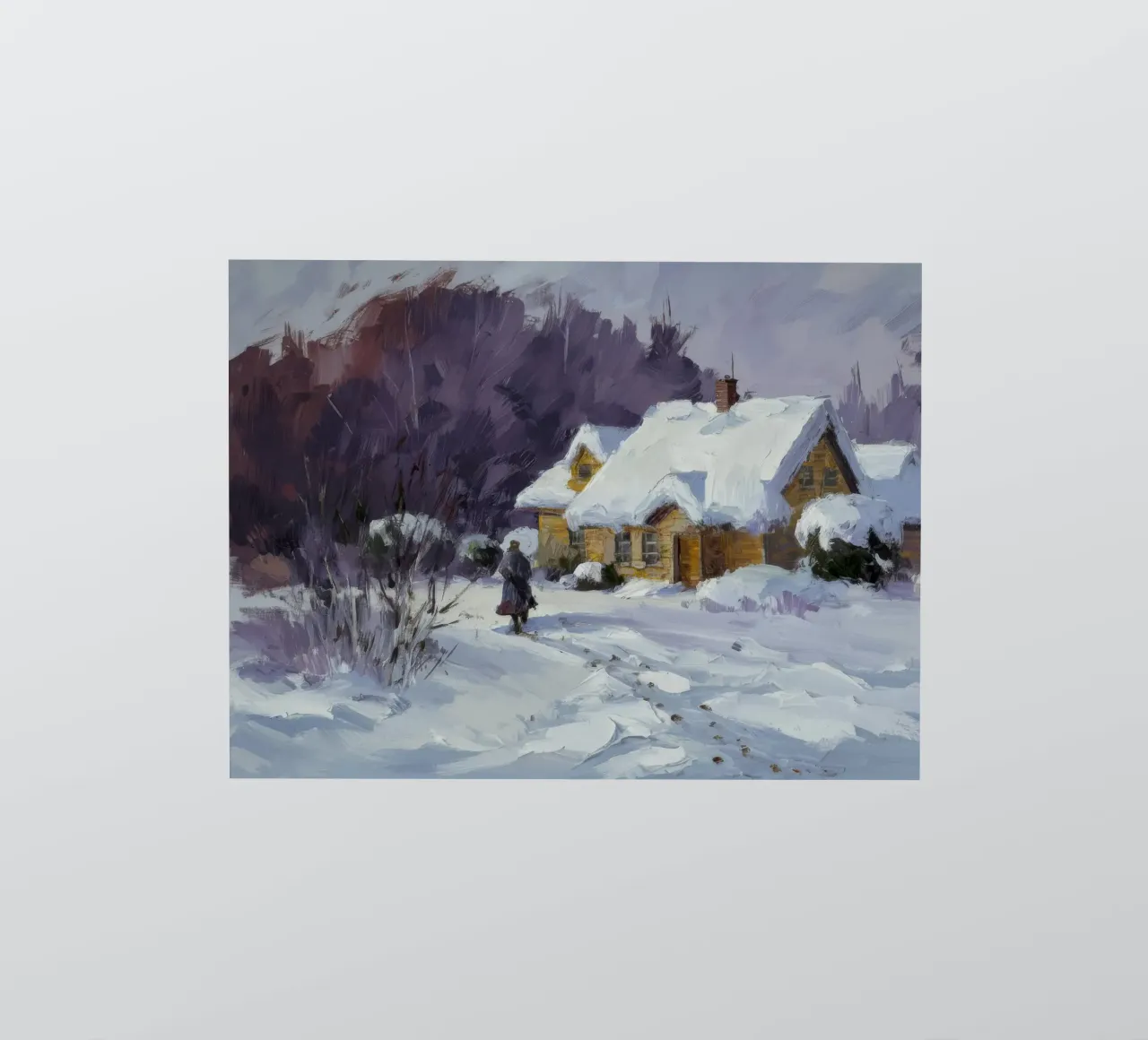 Wintry Path Embrace sticker by Celestial Harmony
