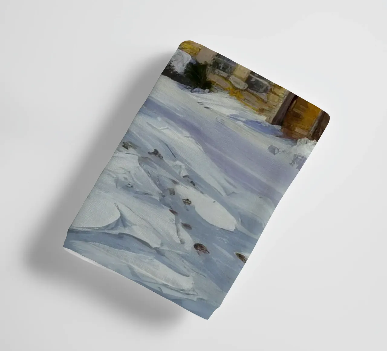Wintry Path Embrace towel by Celestial Harmony
