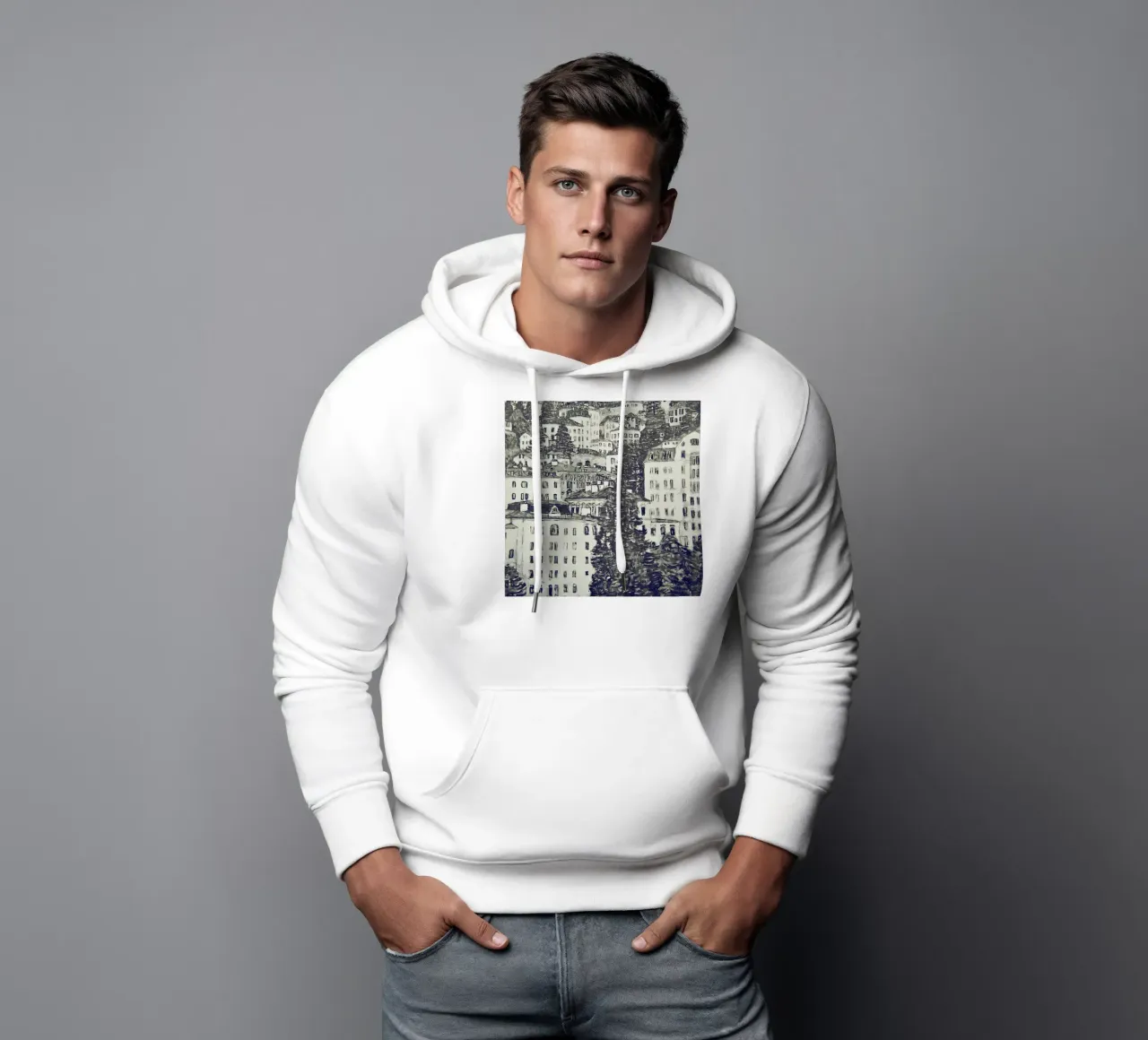 Gastein felpa con cappuccio da D1 Shop