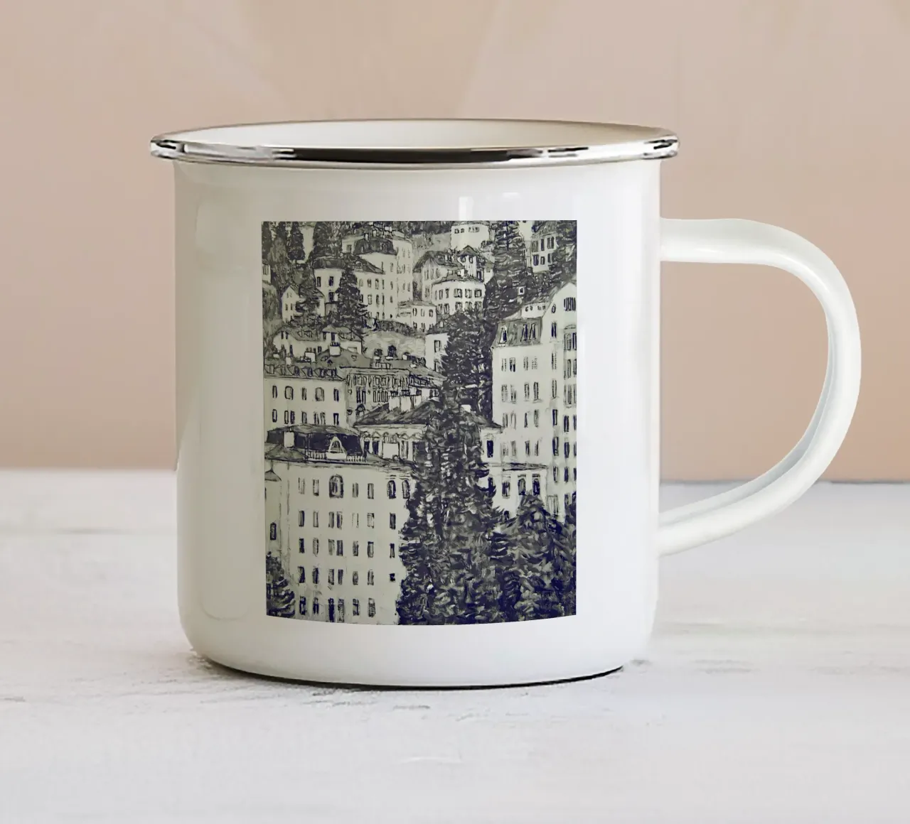 Gastein tazza in smalto da D1 Shop