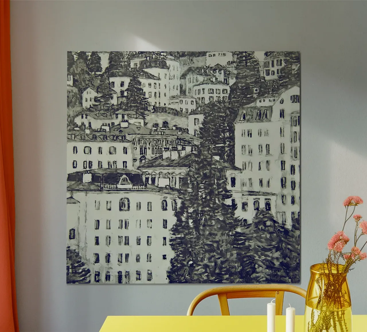 Gastein poster con telaio in legno da D1 Shop