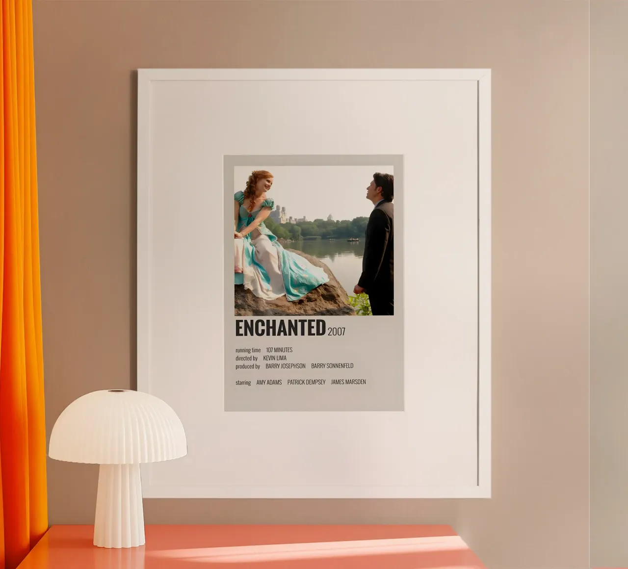 ENCHANTED 2007 poster da MVFminimalist