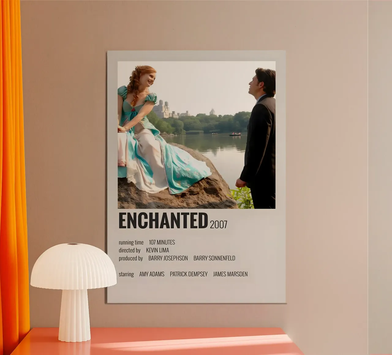 ENCHANTED 2007 poster da MVFminimalist