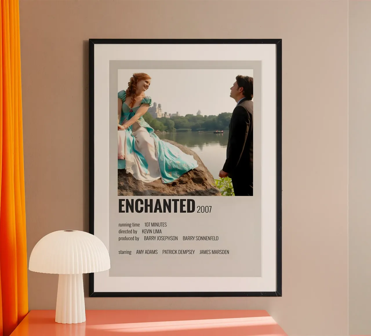 ENCHANTED 2007 poster da MVFminimalist