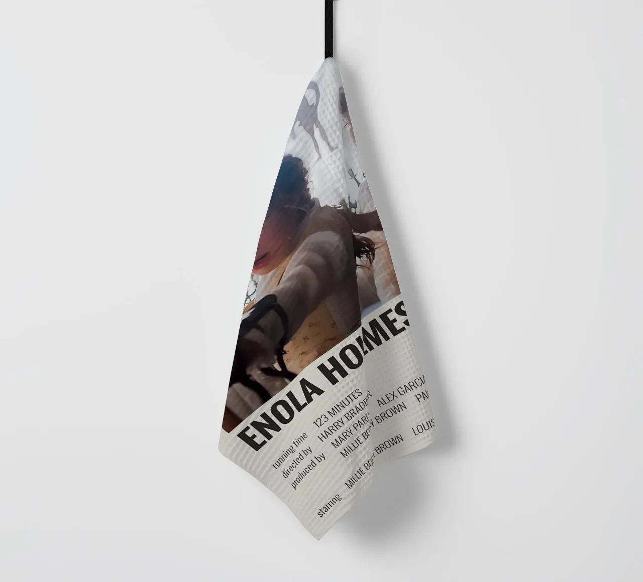 ENOLA HOLMES 2020 canovaccio da cucina da MVFminimalist