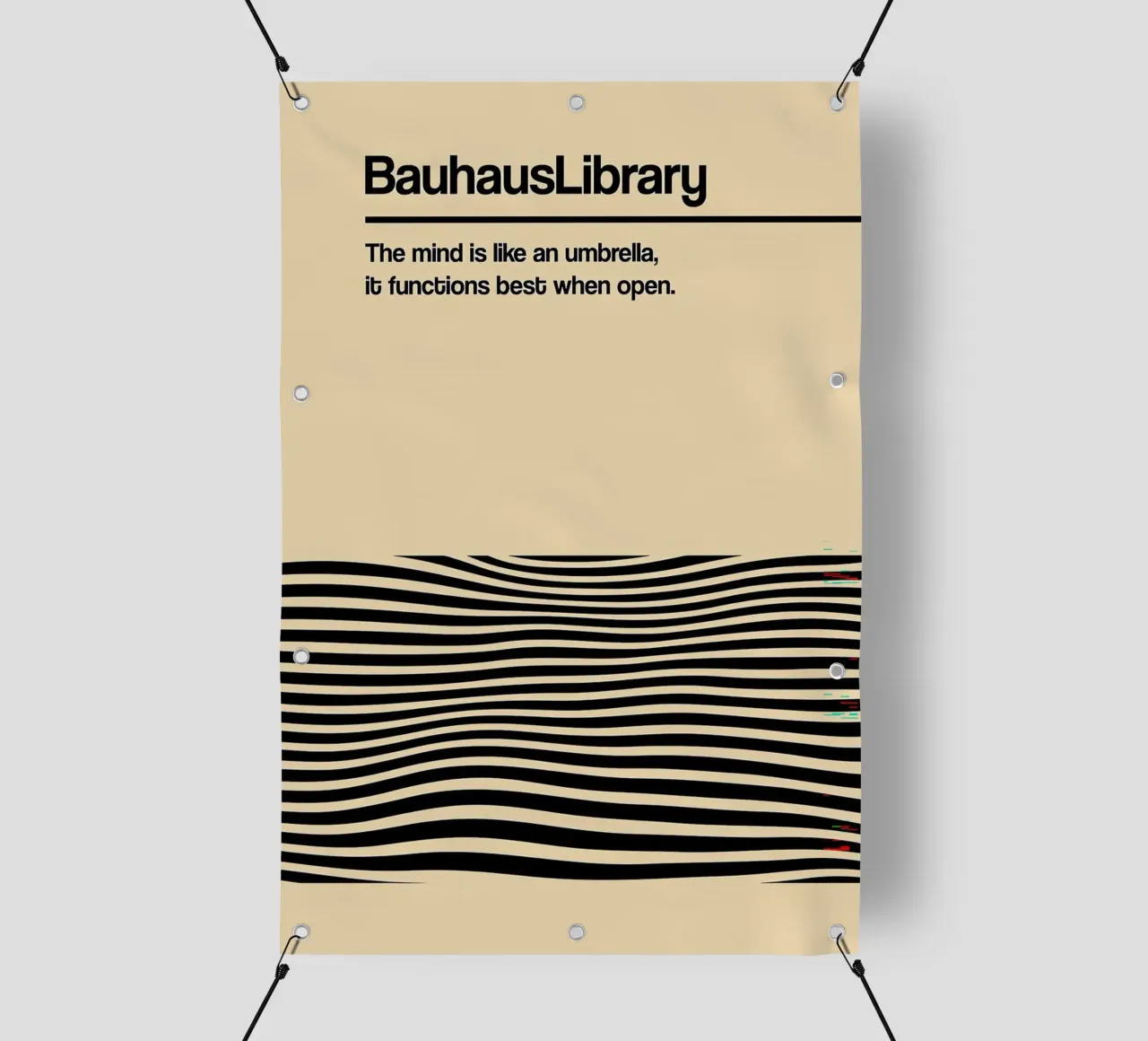 Bauhaus telo in pvc da Brooke