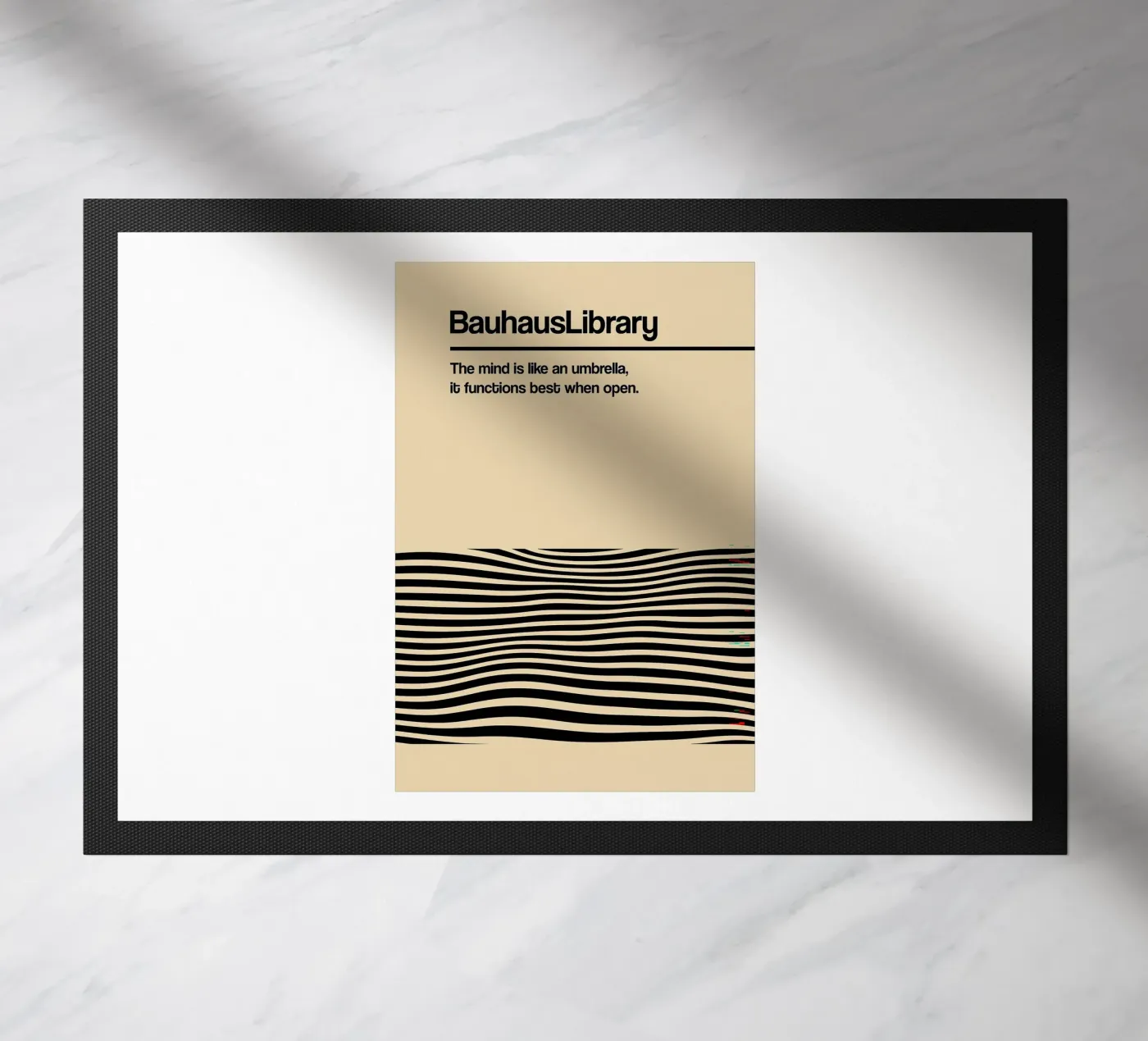 Bauhaus deurmat van Brooke