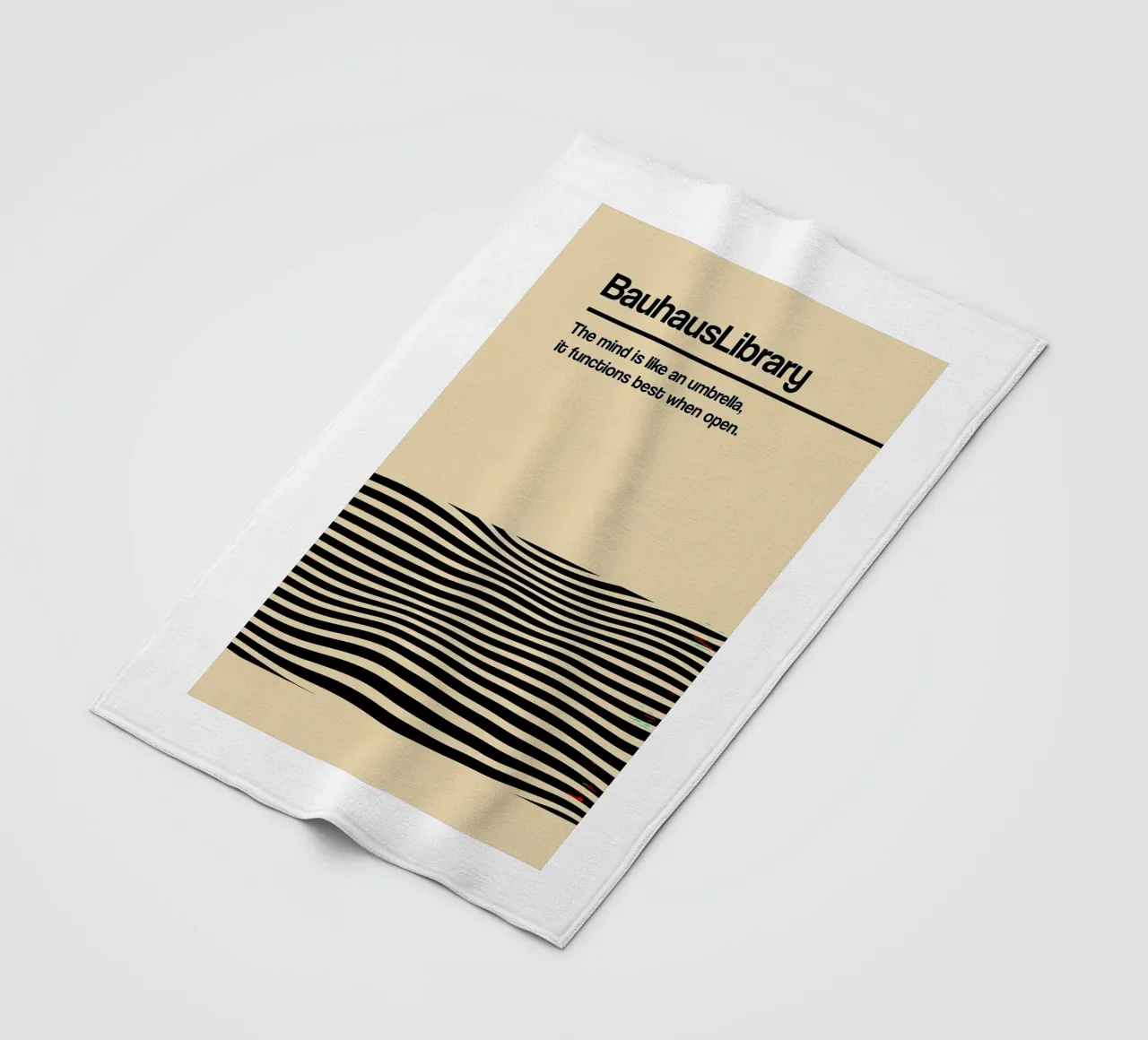 Bauhaus coperta in pile da Brooke