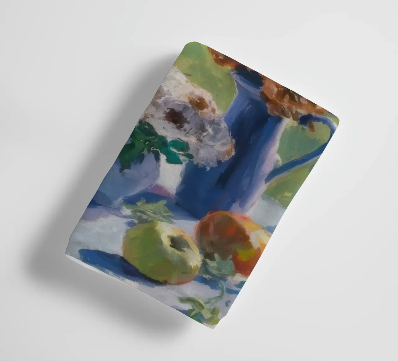 Azure Vase Radiance towel by Celestial Harmony