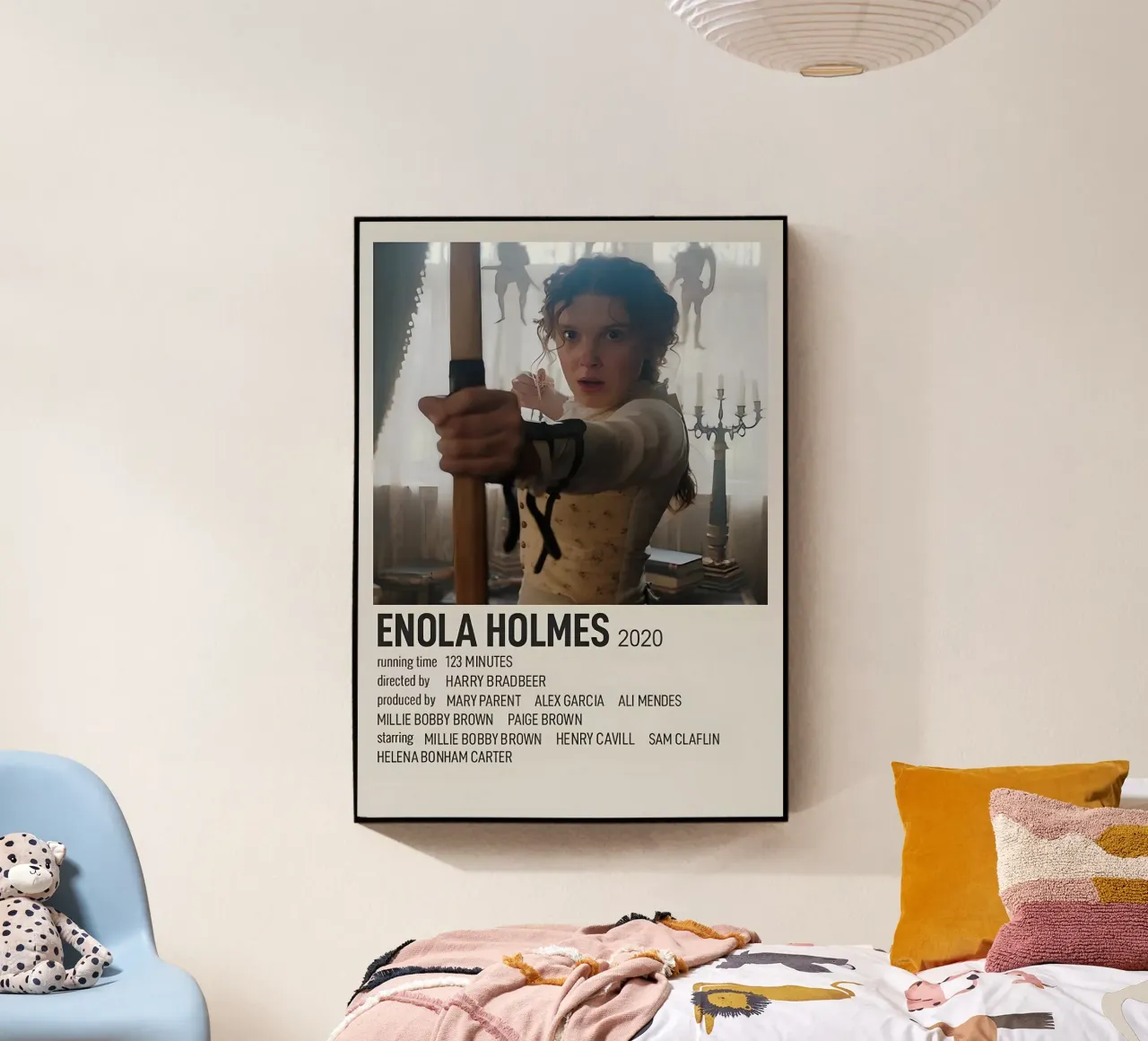 ENOLA HOLMES 2020 plexiglass da MVFminimalist