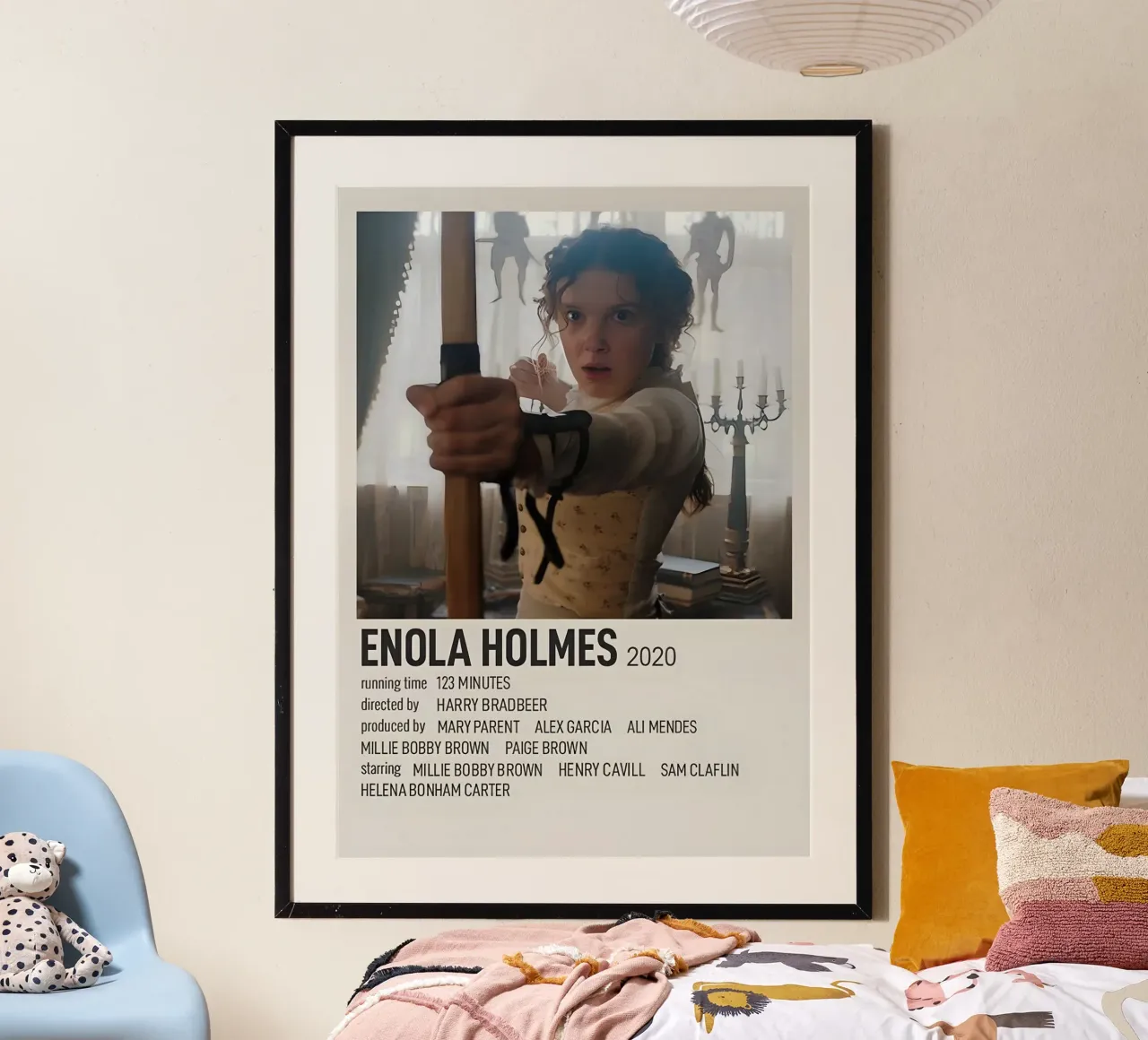 ENOLA HOLMES 2020 carta hahnemühle da MVFminimalist