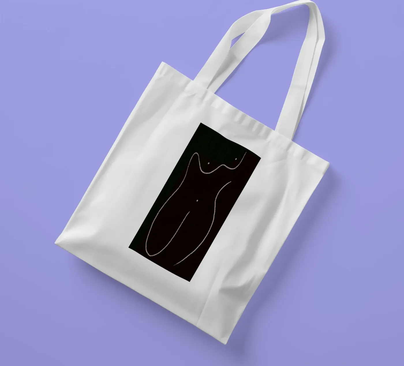 Bare tote bag by Kit Agar