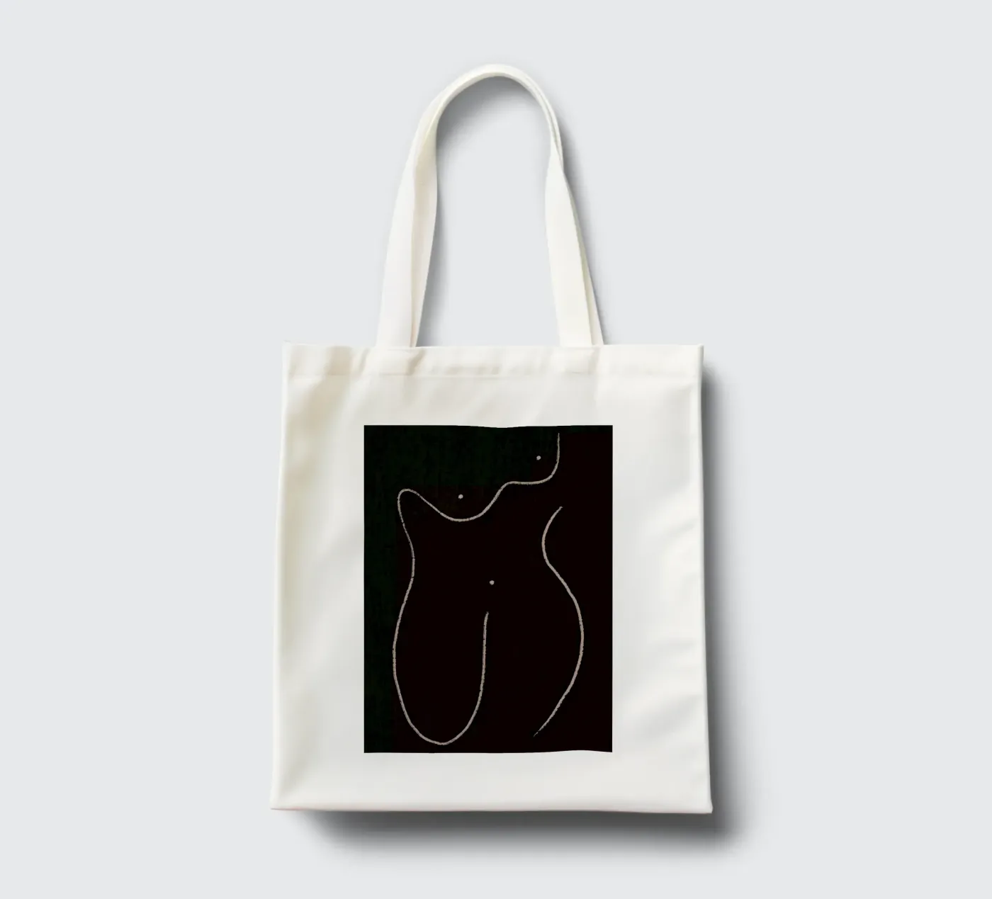 Bare tote bag by Kit Agar