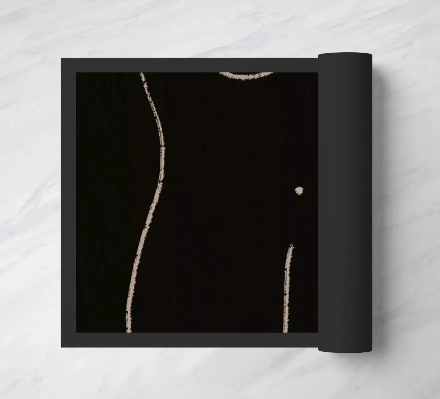 Bare Fußmatte von Kit Agar