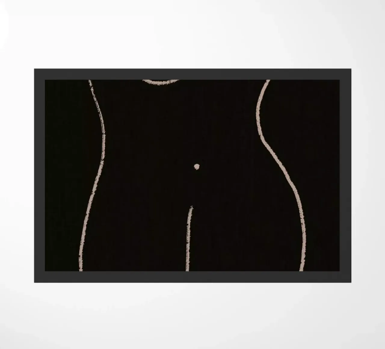 Bare doormat by Kit Agar