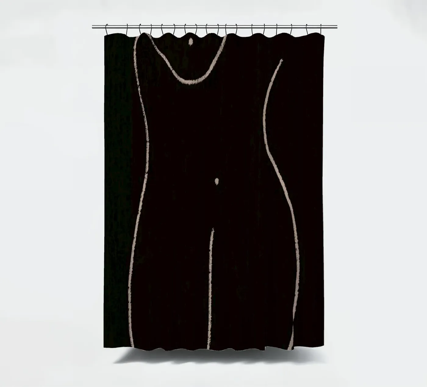 Bare Duschvorhang von Kit Agar