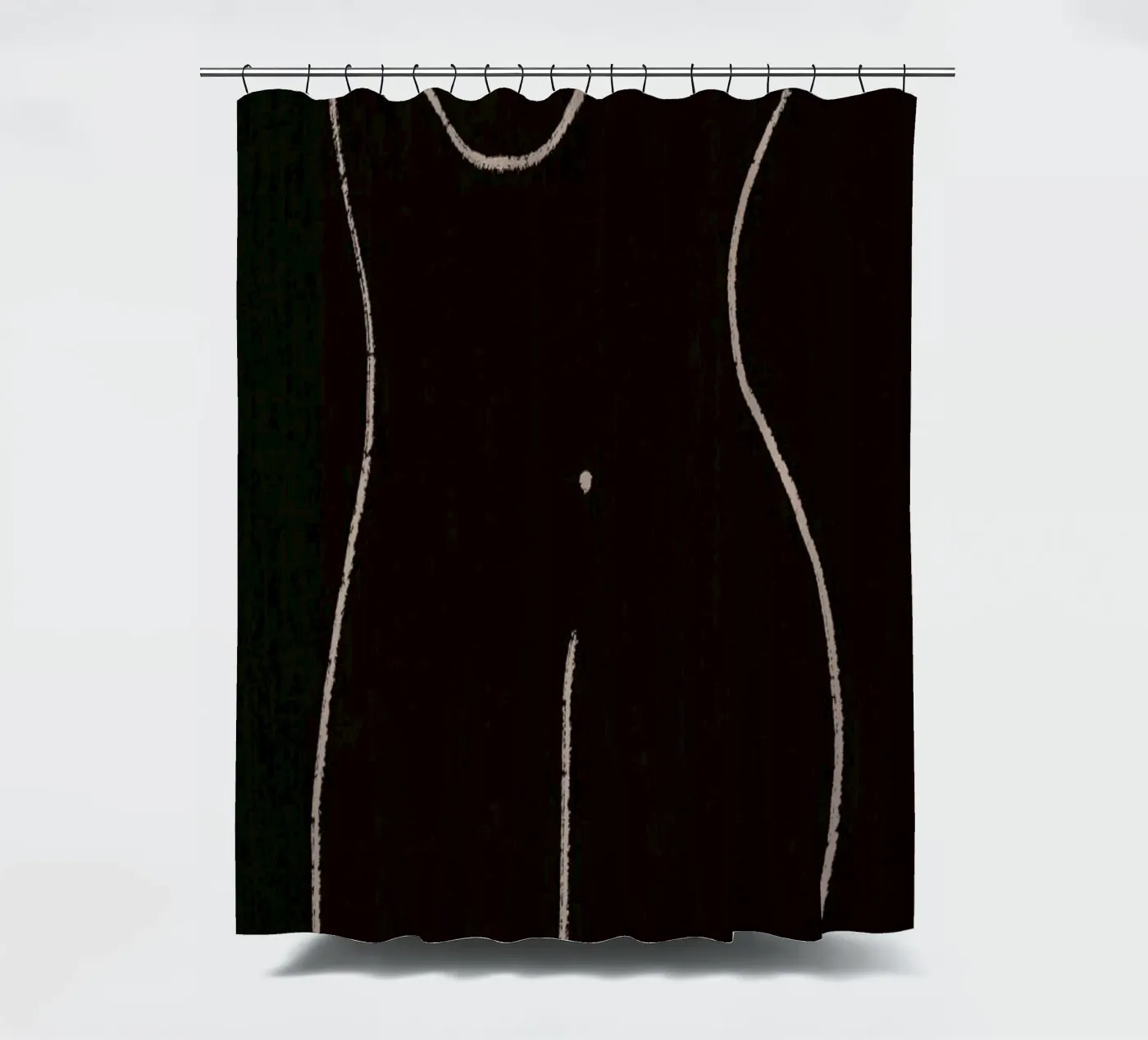 Bare Duschvorhang von Kit Agar