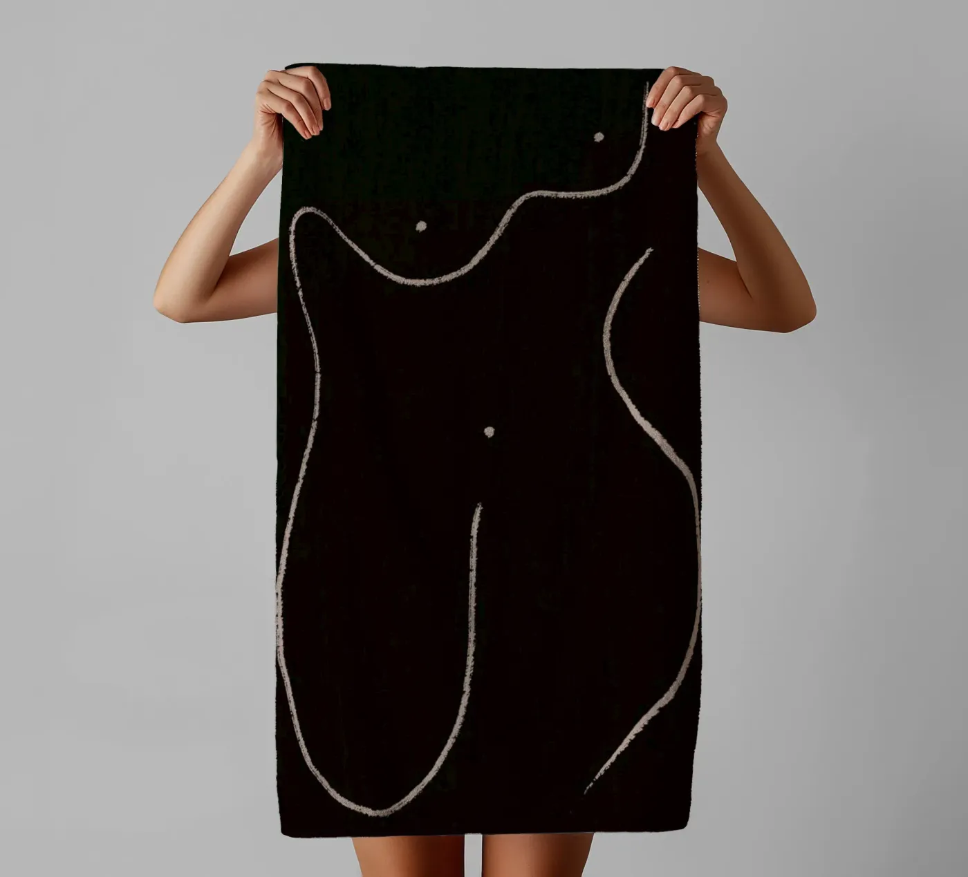 Bare towel by Kit Agar