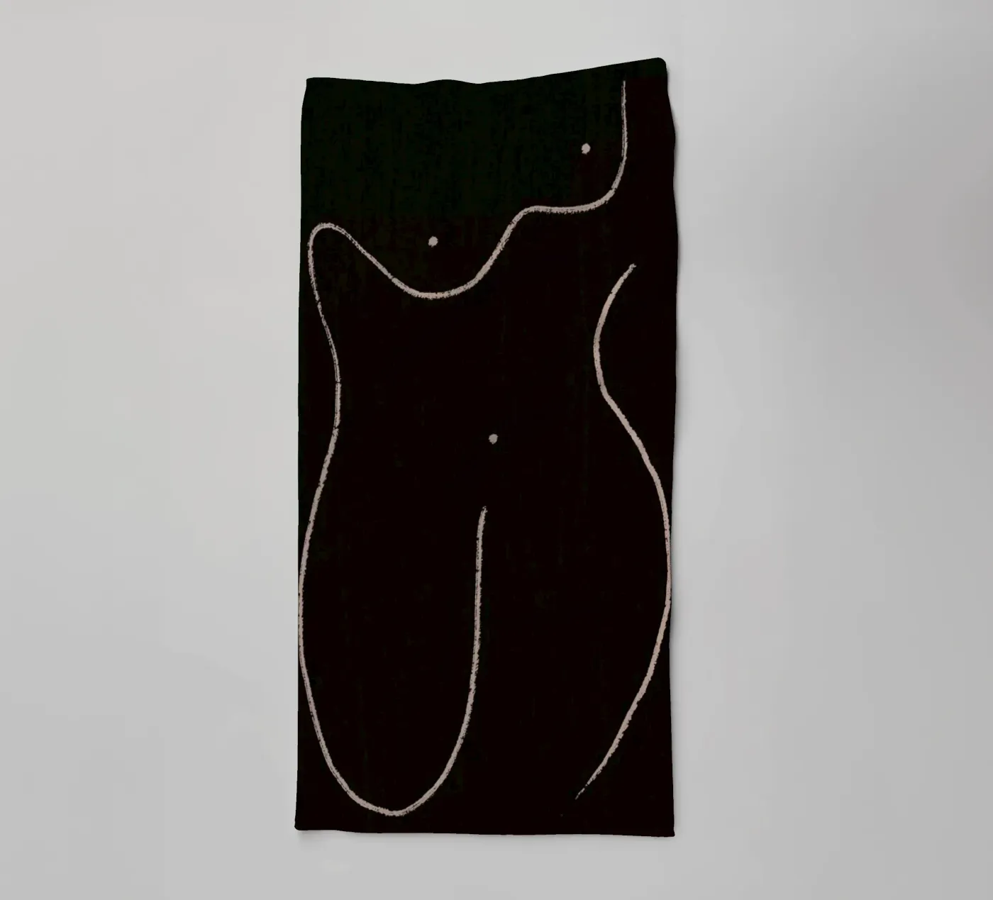 Bare towel by Kit Agar