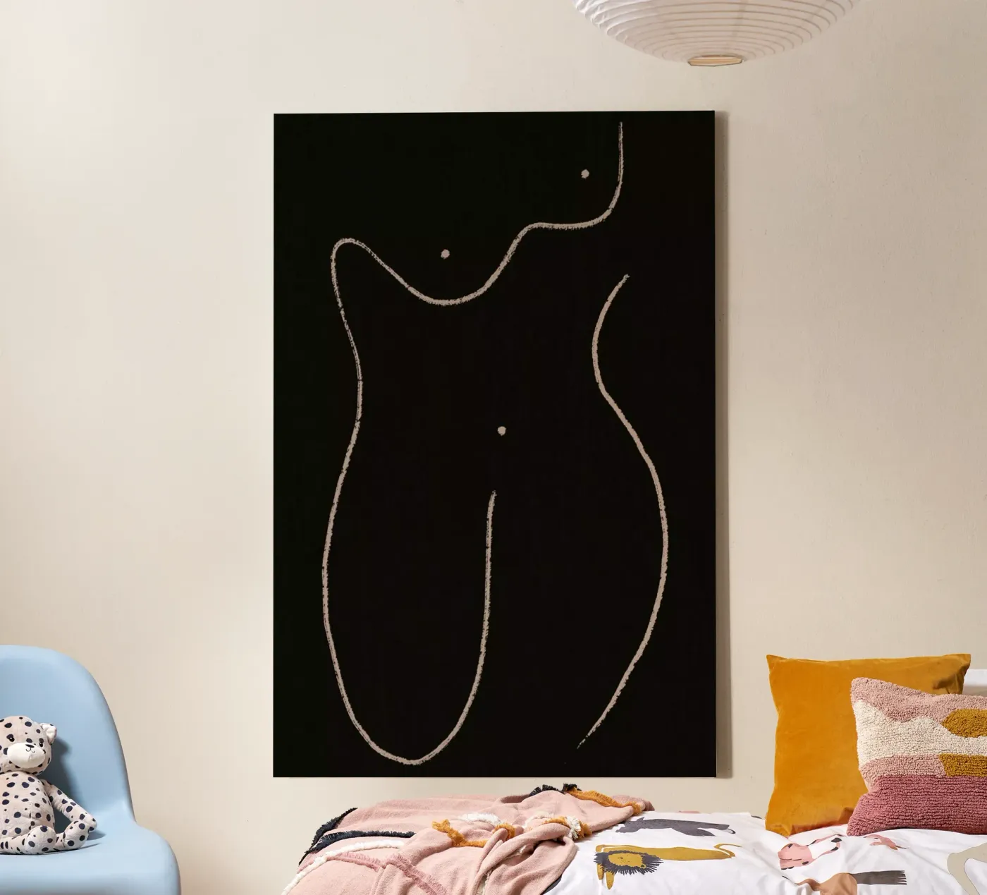 Bare Leinwand von Kit Agar