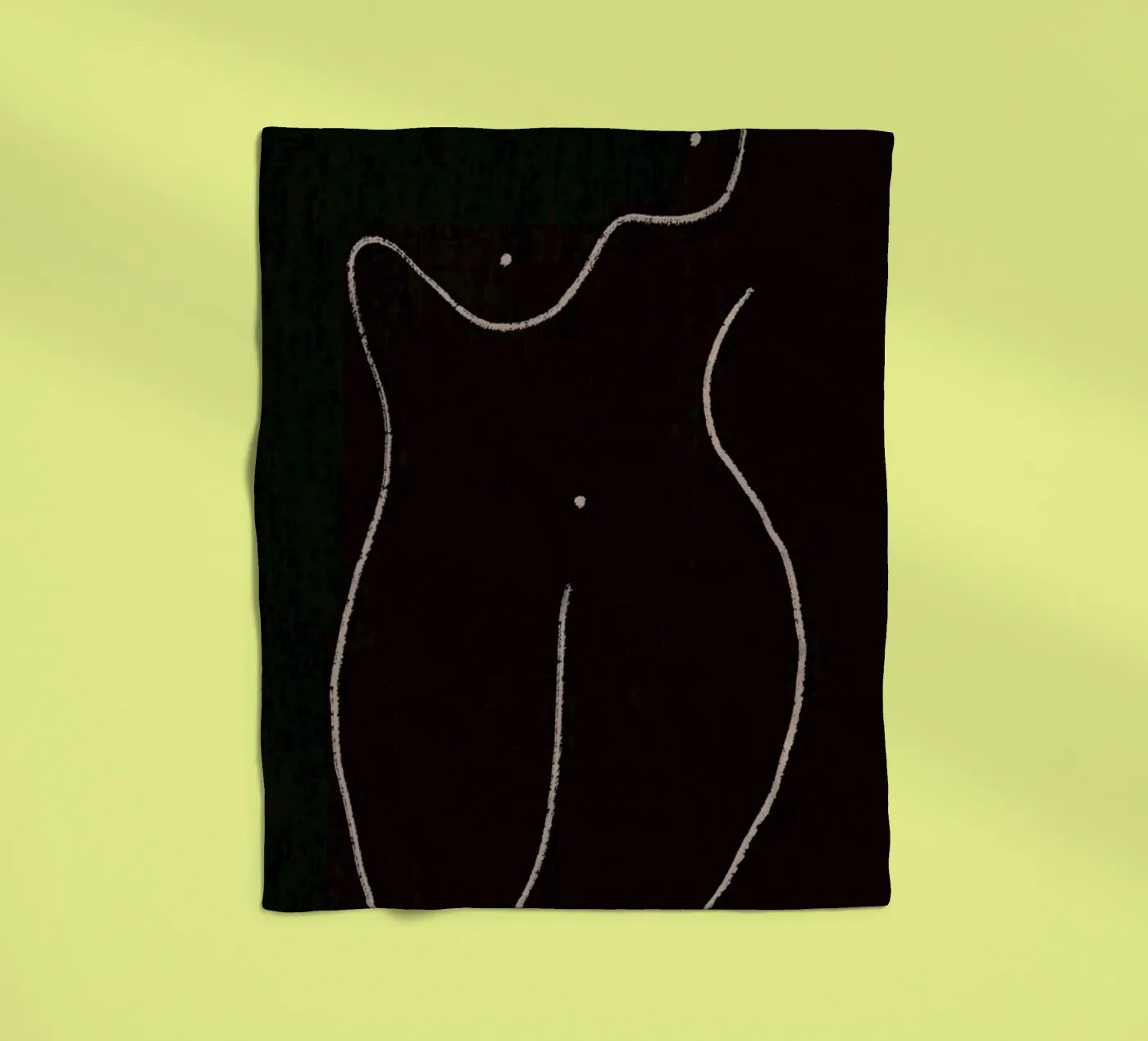 Bare Fleecedecke von Kit Agar