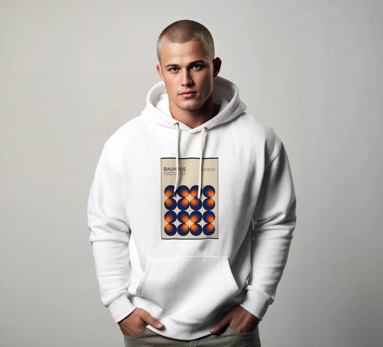 Bauhaus felpa con cappuccio da Brooke