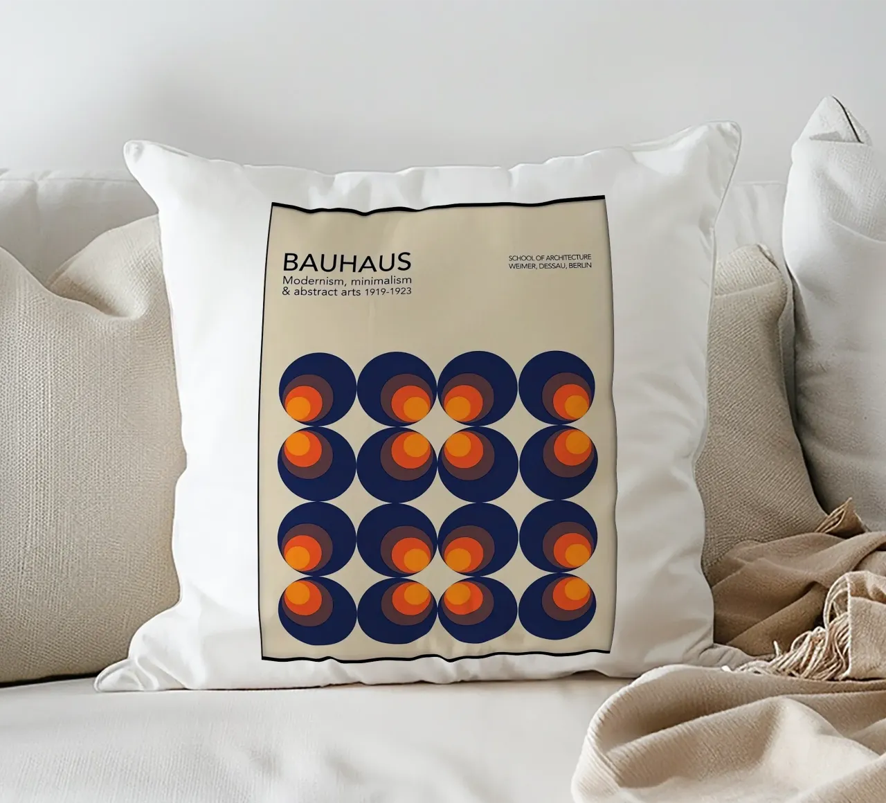 Bauhaus cuscino da Brooke