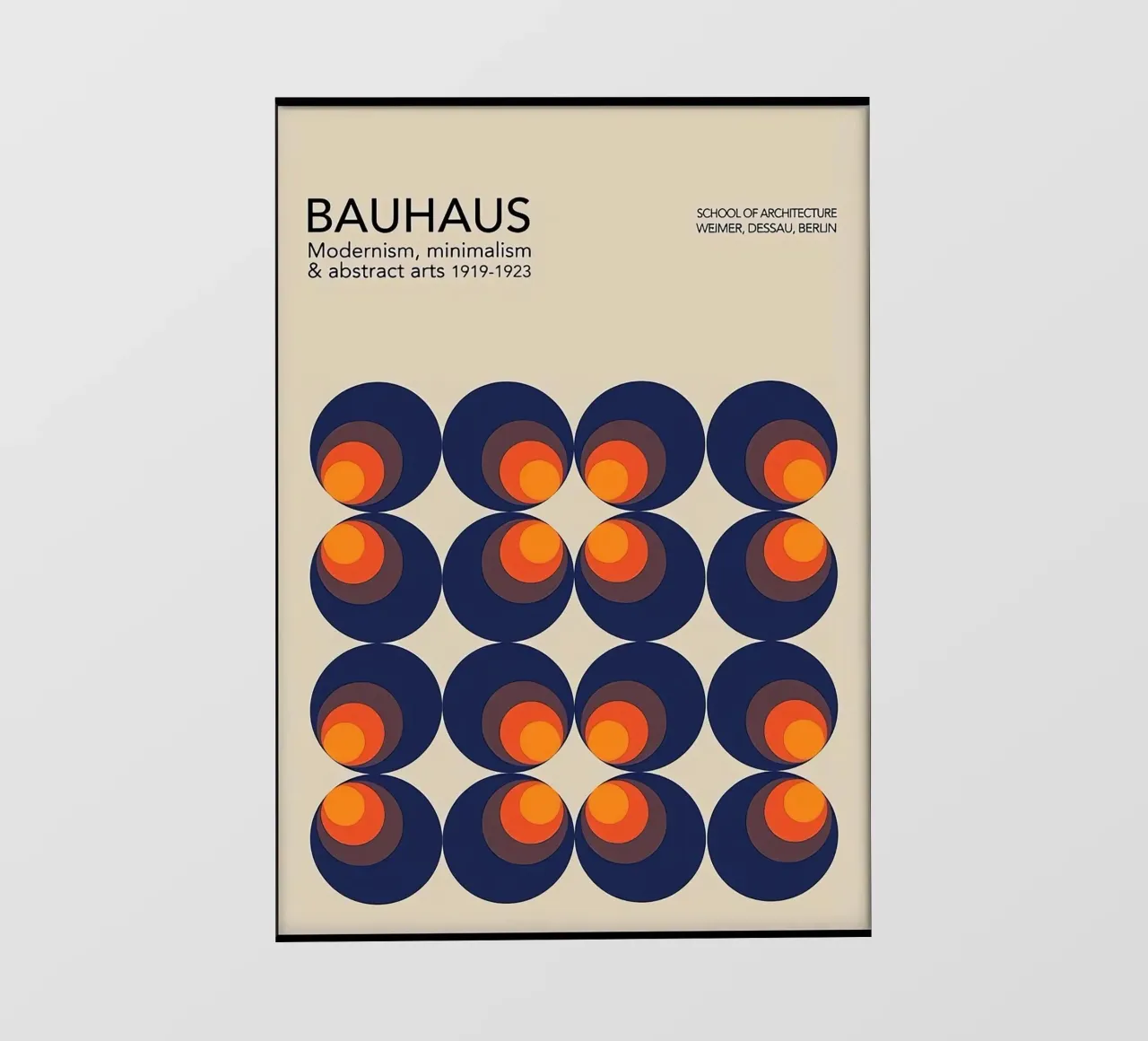 Bauhaus telo in pvc da Brooke