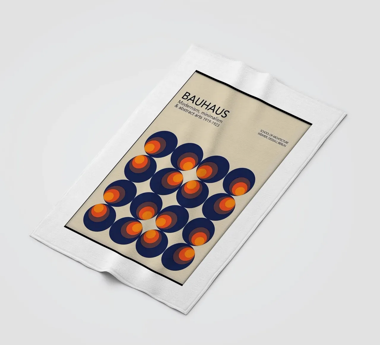 Bauhaus coperta in pile da Brooke