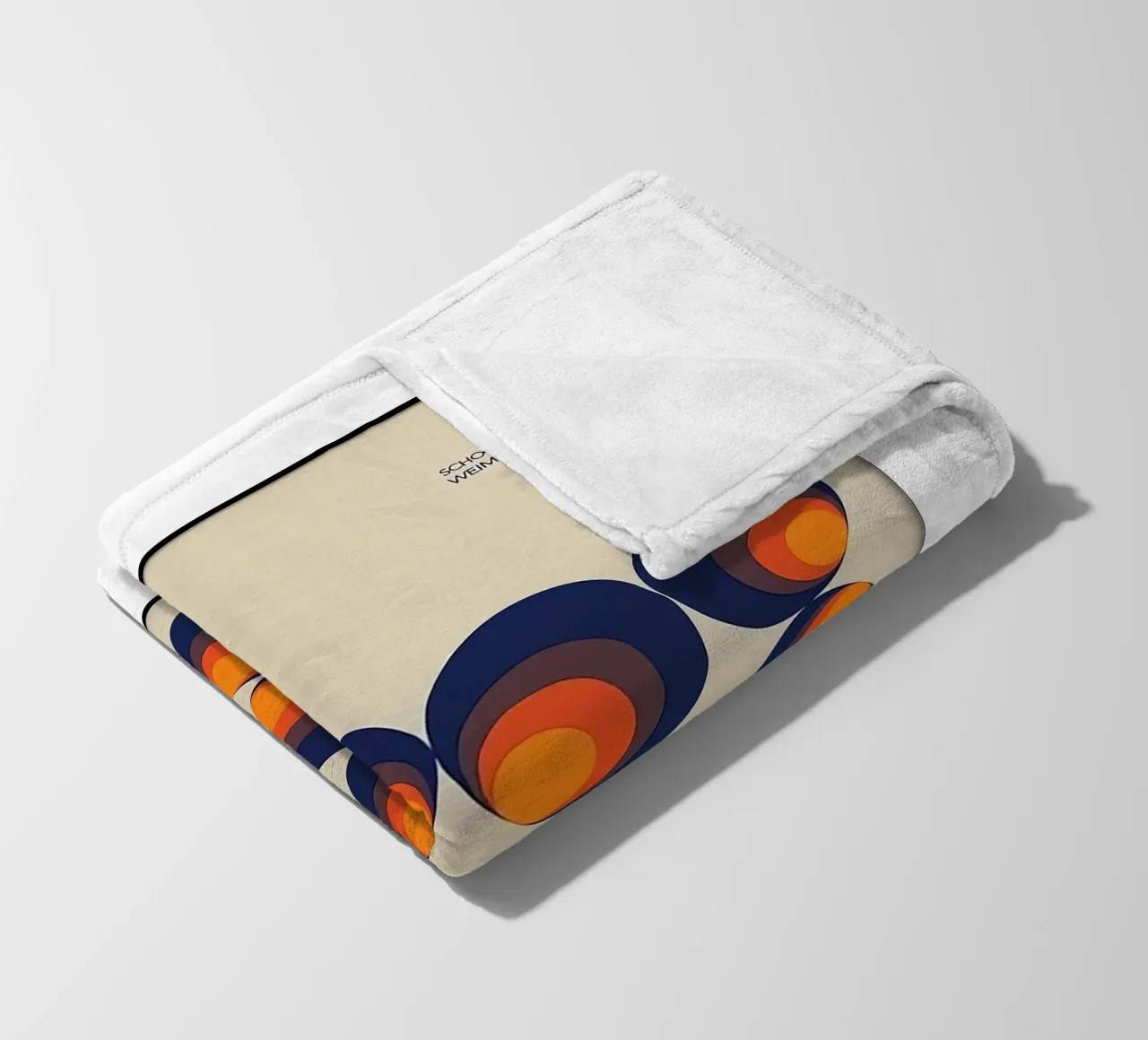 Bauhaus coperta in pile da Brooke