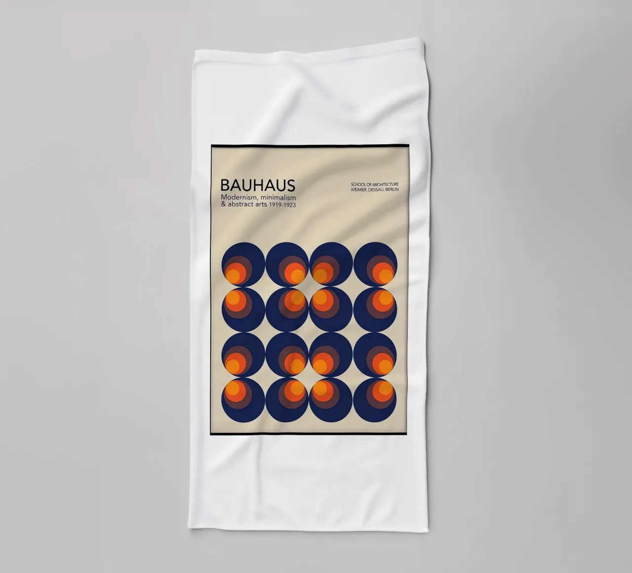Bauhaus asciugamano da bagno da Brooke