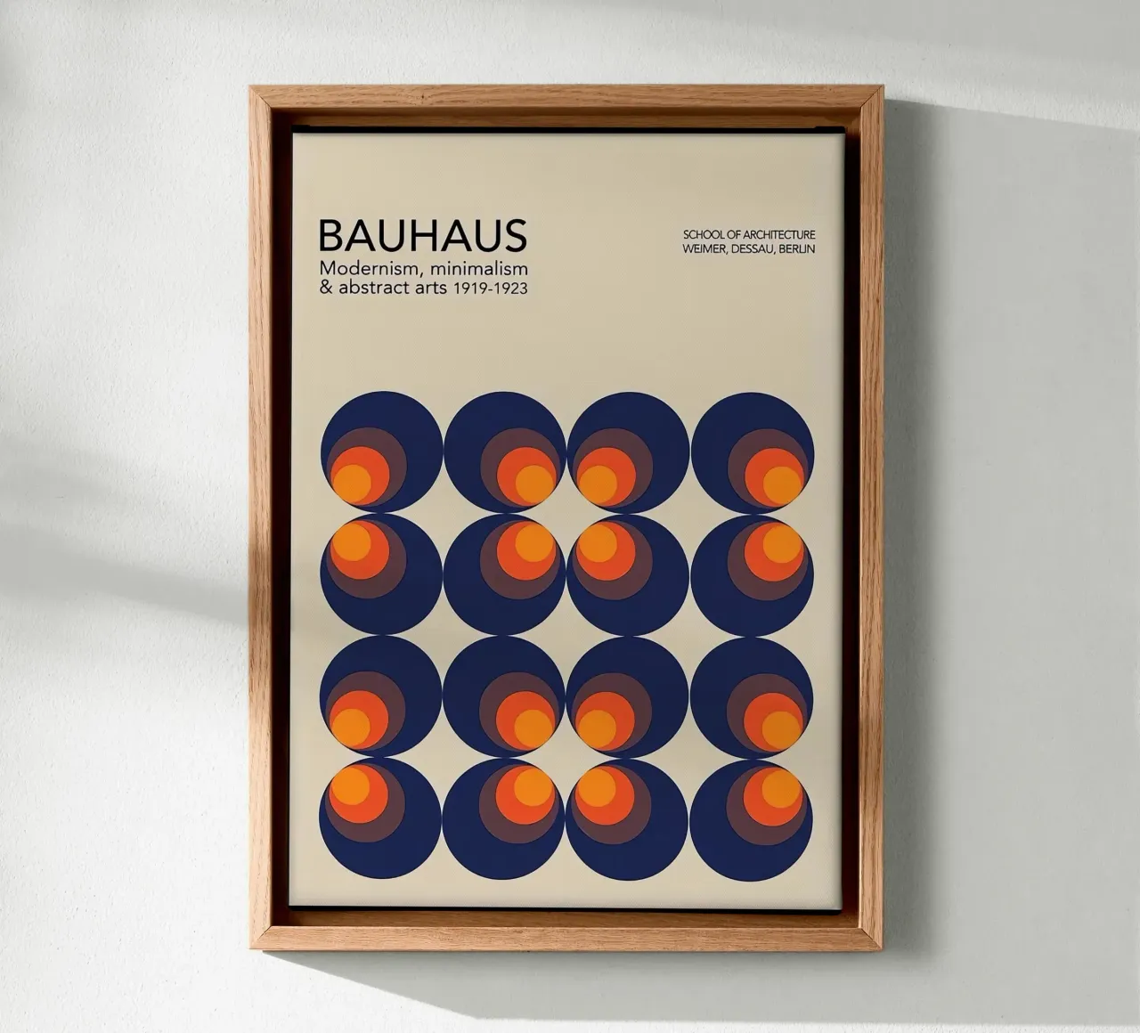 Bauhaus tela con Cornice a cassetta da Brooke