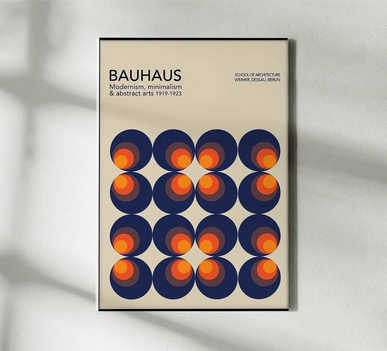 Bauhaus tela con Cornice a cassetta da Brooke