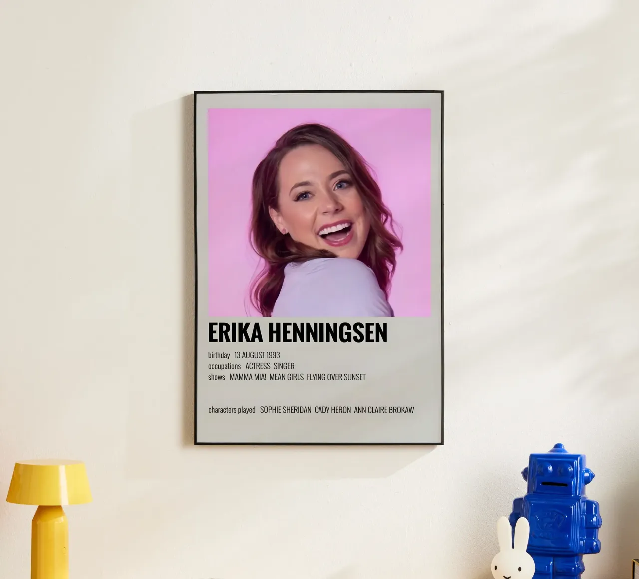 ERIKA HENNINGSEN alu-dibond by MVFminimalist