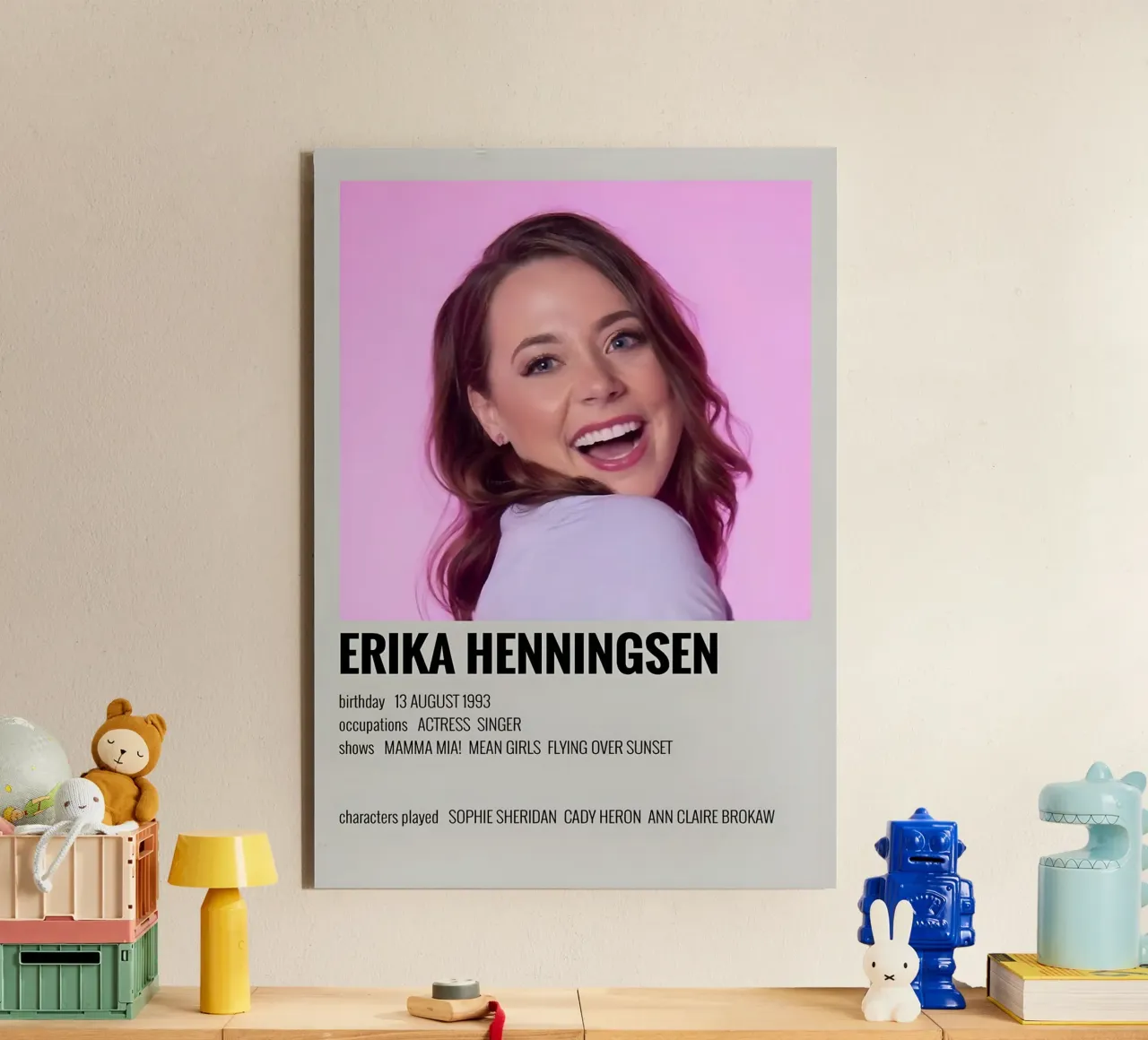 ERIKA HENNINGSEN alu-dibond by MVFminimalist