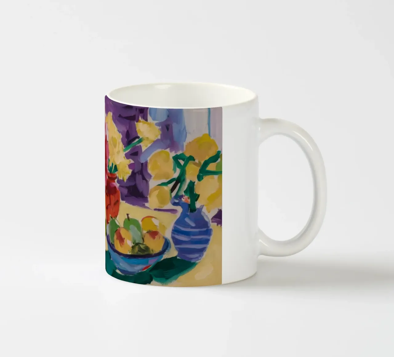 Vivida passione dei petali tazza in ceramica da Celestial Harmony